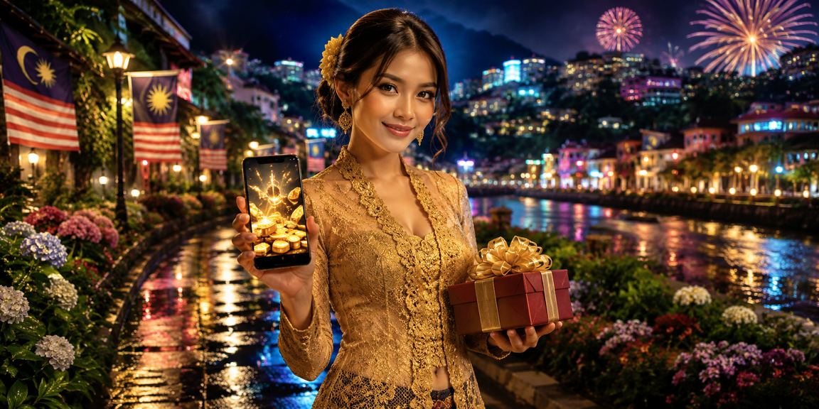 Tawaran bonus VIP dengan tema pakaian tradisional kebaya Malaysia di platform 7200